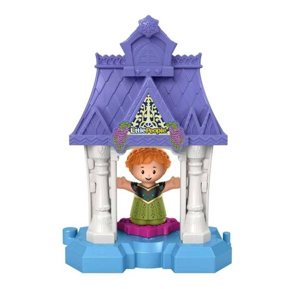 NEW IN BOX FISHER PRICE FROZEN 2 LITTLE PEOPLE FROZEN ANNA IN ARENDELLE SET - Picture 1 of 7
